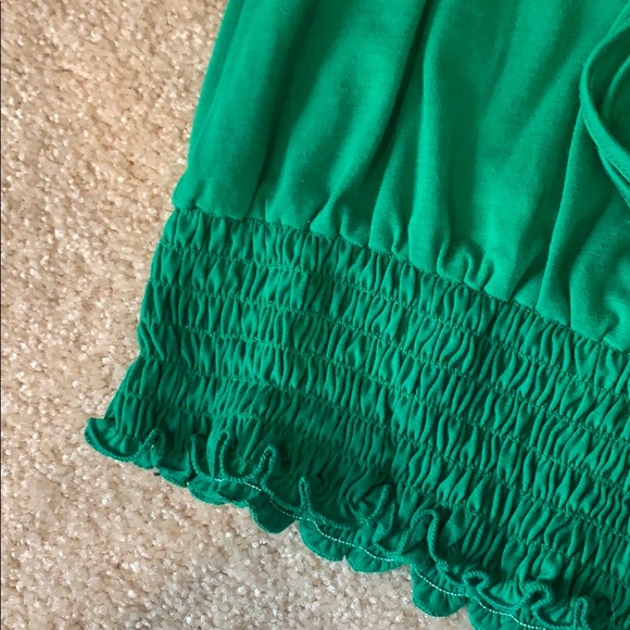 Vintage! Green floral embroidered top - Picture 4 of 6